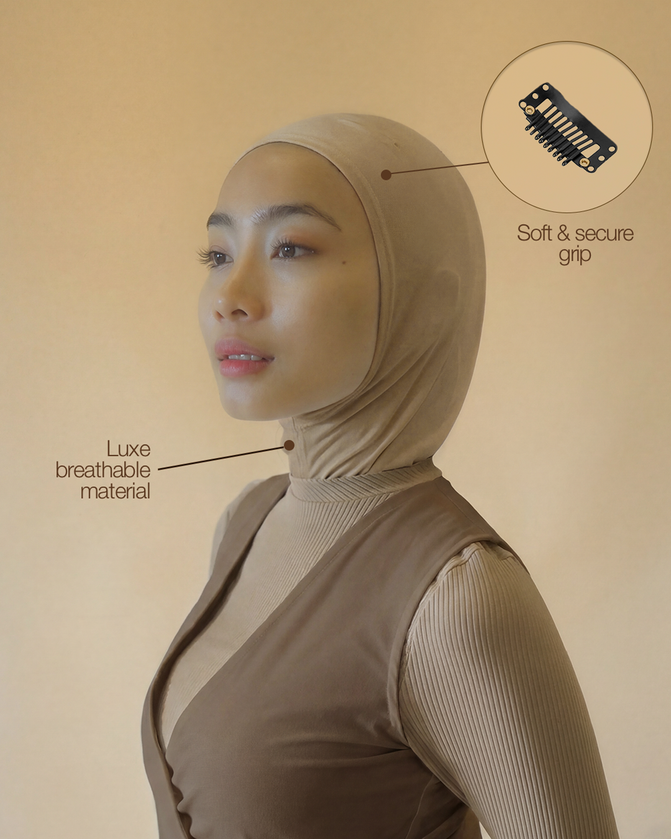 Clip-On Swim & Sport Hijab